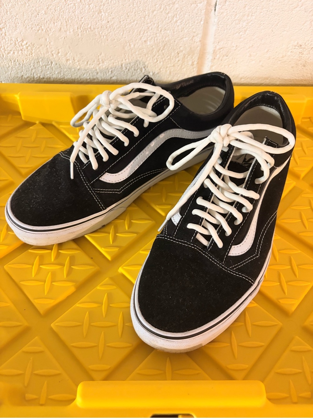 Vans Old Skool Black with White Stripe Low-Top Sneakers